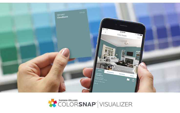 color snap visualizer - Sherwinn-Williams