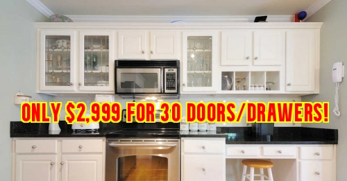 painted cabinets - Excellent Painters - Aurora, Colorado