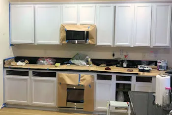 painted kitchen cabinets - Excellent Painters
